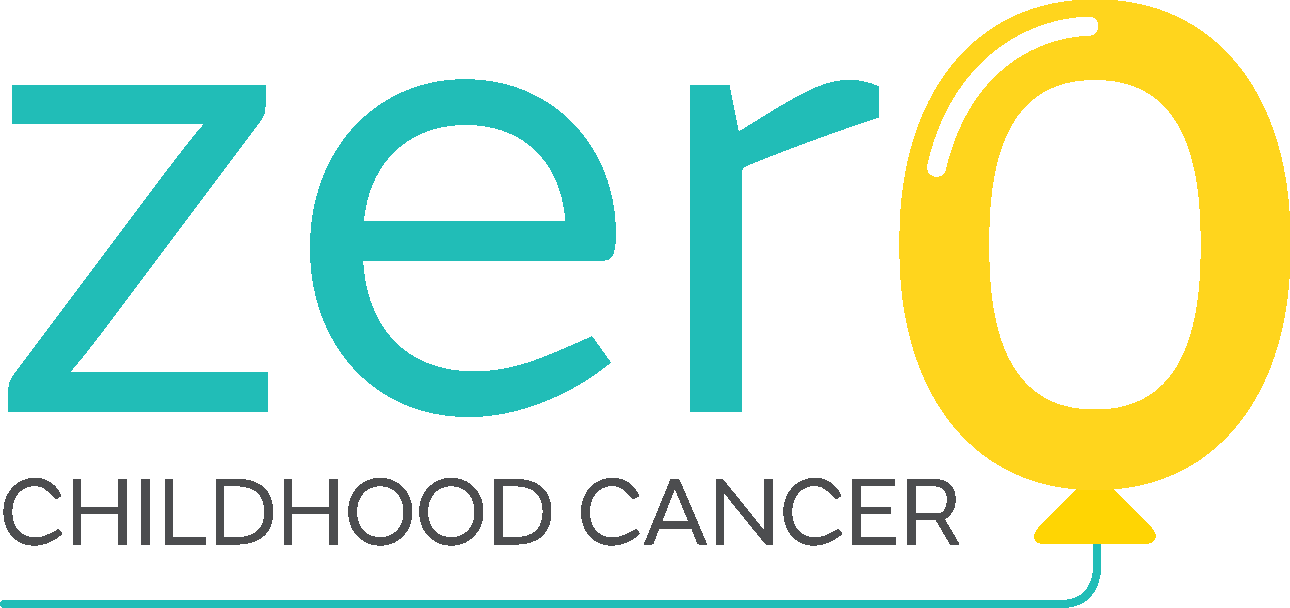 Zero childhood cancer program logo